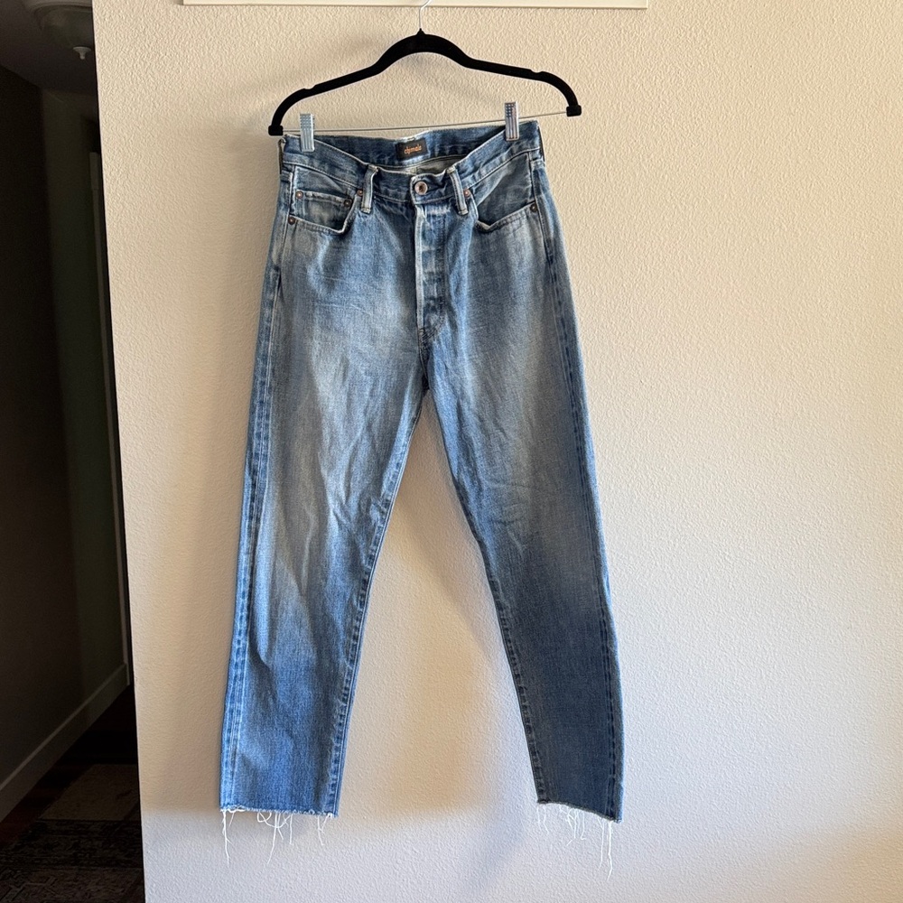 Women's Chimala Blue Cropped Jeans 28